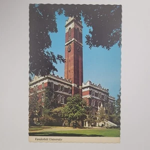 Vanderbilt University Nashville Tennessee Vintage Continental Chrome Postcard - Picture 1 of 6