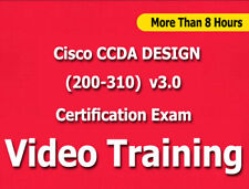 Cisco CCDA DESIGN 200-310 CERT v3.0 PRÜFUNG Video Training Tutorials CBT + 8 Stunden