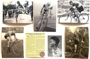 SIR HUBERT OPPERMAN HAND SIGNED LIMITED PHOTO TOUR DE FRANCE + bonus - Picture 1 of 3