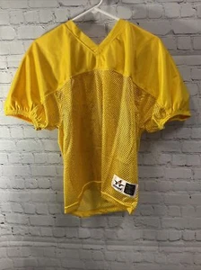 Alleson Athletic Scrimmage Vest Yellow Polyester Size Medium New Without Tags - Picture 1 of 12