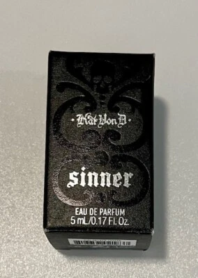 Kat Von D Sinner Eau de Parfum Splash - Mini Size 5 ml / 0.17 fl.oz - NIB - Image 1 of 4