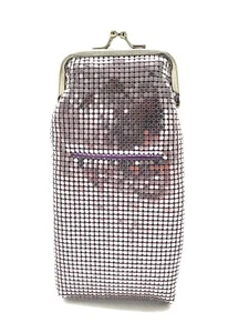 Women's Vintage Eyeglasses or Cigarette case Metal Mesh with lighter pocket USA - Picture 1 of 46