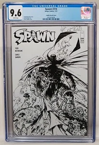 SPAWN #314 | CGC 9.6 | Greg Capullo Sketch Variant Cover E | Chain Gang | Image - Picture 1 of 7