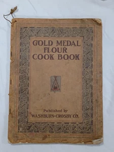 1910 Goldmedaille Mehl Kochbuch Washburn-Crosby Co - Antik Vintage Kochbuch - Bild 1 von 7