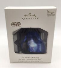 Hallmark Keepsake 2010 Star Wars His Master   s Bidding Ornament NEEDS BATTERIES