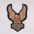 Harley Davidson Motor Cycle Eagle Embroidered Patch Small Size 3.9x5.5" 10x14Cm