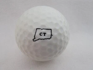 CT Logo Golf Ball State of Connecticut - Picture 1 of 1