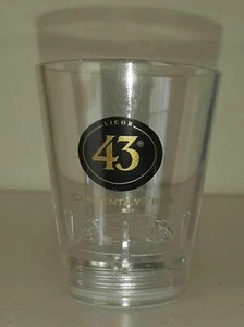 6 Licor 43 Orochata Gläser, aus Kunststoff , Shotglas, Party, 6 Stück, Neu! - Bild 1 von 1