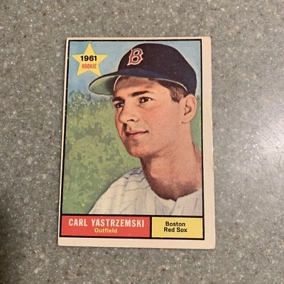 1961 Topps Carl Yastrzemski#287 Boston Red Sox HOFer - Image 1 of 2