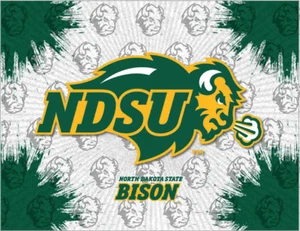 NCAA - logotipo del estado de Dakota del Norte lona logotipo del equipo universitario - Imagen 1 de 1