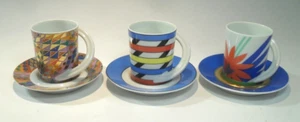3x ROSENTHAL Espresso SAMMELTASSE Designer Serie Brenner - Yang - Nairac - Bild 1 von 5