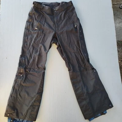 VTG Patagonia Ski Snowboard Pants Adult 34 Black With Pink Mesh Lining  - Image 1 of 4