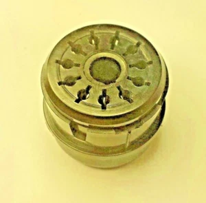 Amphenol 78S11 +RPC 11-pinowy ósemkowy: B&K, Collins, Demco, Heath, Lafayette, Yaesu - Zdjęcie 1 z 4