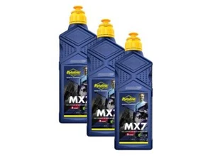 Aceite de motor PUTOLINE MX7 2 tiempos Off Road dos tiempos botella 3x1 litros - Imagen 1 de 2