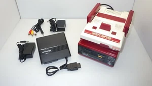 Juego Completo Consola Sistema Famicom y Disco Modelo AV "Grado A" / Funcionamiento Probado - Imagen 1 de 3
