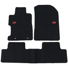 For 06-11 Honda Civic 2Dr 4Dr Nylon Floor Mats Carpets w/ red si 3pcs set