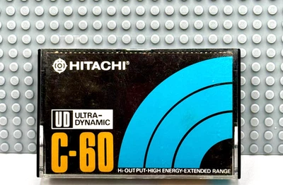 CINTA DE CASETE EN BLANCO HITACHI UD C-60 1974 JAPÓN TIPO I (1) (USADA) Foto 1 de 4