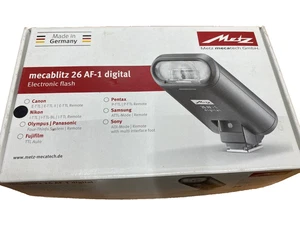 Metz Mecablitz 26 AF-1 TTL flash for Nikon - Picture 1 of 13