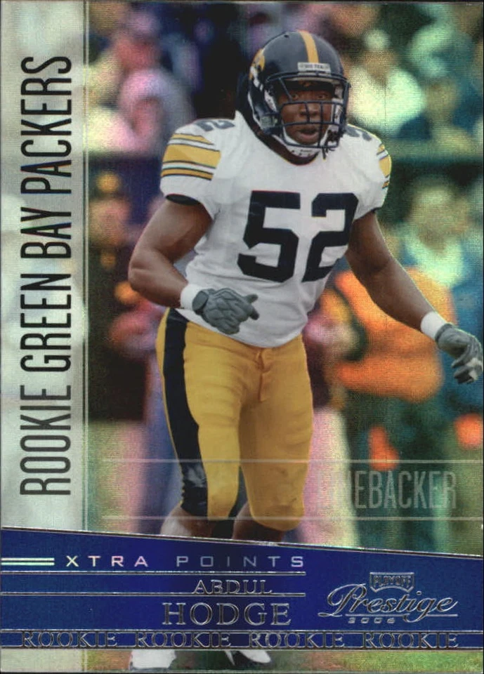 2006 Playoff Prestige Xtra Points Blue #152 Abdul Hodge - FB - Image 1 of 2