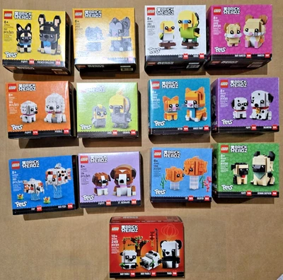 LEGO BrickHeadz Animal/Mascotas Lote: 40466, 40442, 40440 y Más - NUEVO Sellado Foto 1 de 4