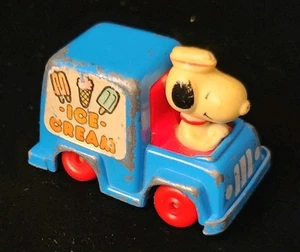 Sweet Vintage Snoopy Die Cast Ice Cream Truck As Pictured, 1:64 Scale, 1958/1966 - Picture 1 of 7