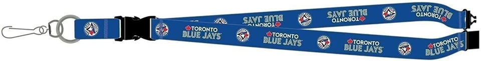 Toronto Jays Blue Premium Lanyard Keychain Double Sided Breakaway Safety... - Image 1 of 1