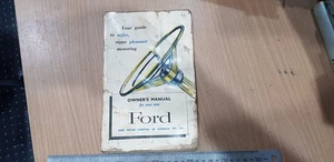 1956 GENUINE AUSTRALIAN FORD CUSTOMLINE / MAINLINE OWNER'S MANUAL - Bild 1 von 19