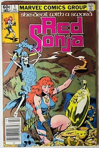 Red Sonja She-devil with a Sword #1 Marvel Comics 1983 VF/VF+ - Picture 1 of 2