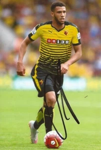 WATFORD* ETIENNE CAPOUE SIGNED 6x4 ACTION PHOTO+COA - Picture 1 of 1