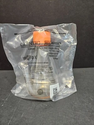 Corning Erlenmeyer Flask 500 ml with Vent Cap PC Sealed 25 Flasks - Image 1 of 4