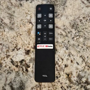 SRC802V TCL TV Voice Remote Control with Netflix & YouTube Buttons - New in Pack - Picture 1 of 3