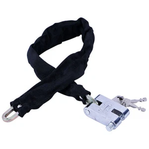 Bike Chain Lock Bicycle Lock Heavy Duty Security Padlock Motorcycle Motorbike - Picture 1 of 10