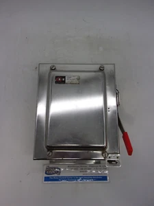4105H4331H-CUTLER HAMMER-HEAVY DUTY SAFETY SWITCH 3P,NON-FUSIBLE,30A,600V - Picture 1 of 6