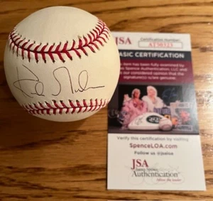 KIRK GIBSON Autographed Signed RAWLINGS OML Baseball JSA - Picture 1 of 3