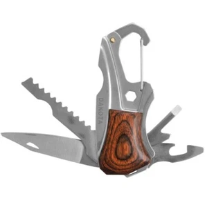 Dakota Stainless Steel and Genuine Hardwood Mini-Tool (91162) - Picture 1 of 2