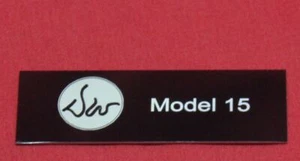 Dan Wesson Model 15 Display Case Plaque  - Picture 1 of 2