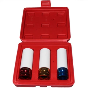Deep Impact Socket 17/19/21mm Dr.1/2 ABS Sleeve Alloy Wheel Garage Colored CR-V - Picture 1 of 3