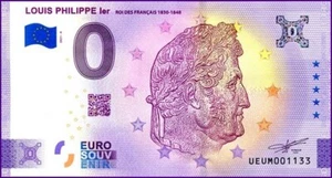 LOUIS PHILIPPE Ier / BILLET 0 € / NULL EURO-SCHEIN / UEUM 2021-6 - Picture 1 of 1