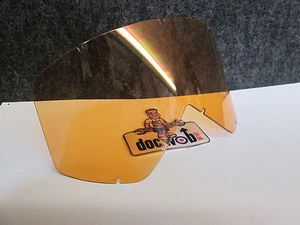 Smith Snow Fuel Aspirazione Arancione Curvo Motocross Antigraffio Antiappannamento Lente SM1018 - Foto 1 di 1