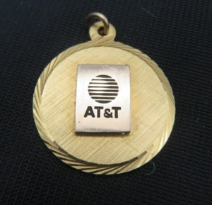 AT&T Charm Necklace Pendant 10K Read - Picture 1 of 4