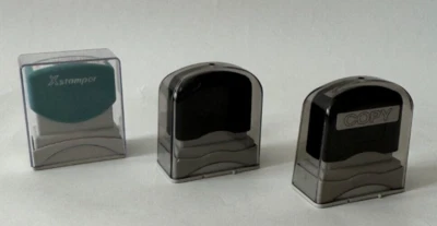 A Set of 3 Pre-inked Stamp (Confidential, Copy and Draft) - Image 1 of 4