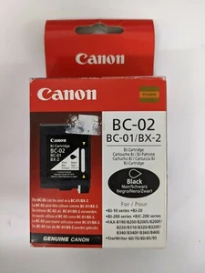 0881A002 CANON BC-02 TINTENPATRONE SCHWARZ - Bild 1 von 3