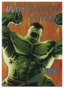 Fleer Retro Marvel Intimidation Nation #3 2013 Hulk Odd 1:30 - Imagen 1 de 1