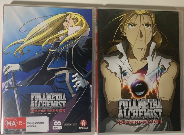 Anime DVD Fullmetal Alchemist COMPLETE Series + 2 Movie + Live Action ENG  SUB R0