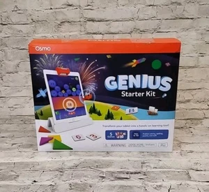 Osmo Genius Starter Kit 5 Hands-on Learning Games Ages 6-10 for iPad 2019 New - Picture 1 of 3