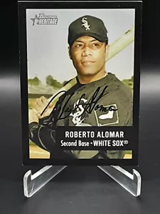 2003 Bowman Heritage - Roberto Alomar #57 Black Facsimile Signature - Picture 1 of 2