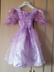 Kinder Mädchen Tanzkleid Abendkleid Party Kleid Gr. 122/128 Lila - Bild 1 von 4