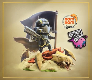 Chibi Helldiver - Helldivers II | Painted Preorder Option | Garage Kit - Picture 1 of 8