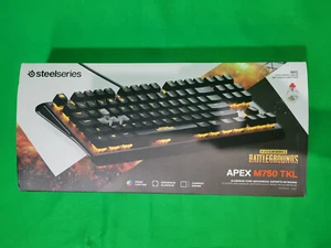 PUBG Limited Edition - SteelSeries Apex M750 TKL RGB Mechanical Gaming Keyboard - Picture 1 of 3