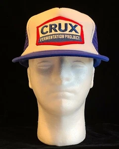 Vintage Crux Fermentation Project Trucker Hat Dad Style Mesh Snapback Otto Nice! - Picture 1 of 5